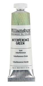 Golden Williamsburg El Yapımı Yağlı Boya 37 Ml S4 Interference Green - 3