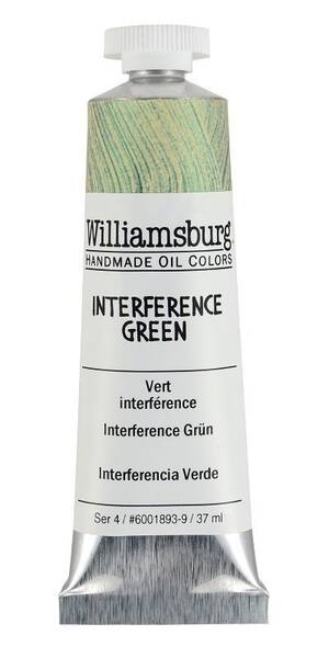 Golden Williamsburg El Yapımı Yağlı Boya 37 Ml S4 Interference Green - 3