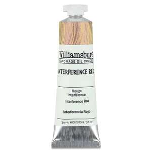 Golden Williamsburg El Yapımı Yağlı Boya 37 Ml S4 Interference Red - 3