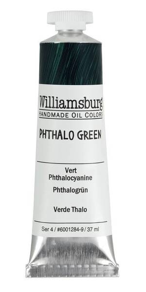 Golden Williamsburg El Yapımı Yağlı Boya 37 Ml S4 Phthalo Green - 3