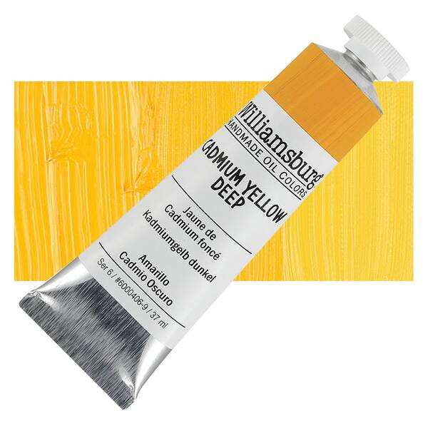 Golden Williamsburg El Yapımı Yağlı Boya 37 Ml S6 Cadmium Yellow Deep - 1