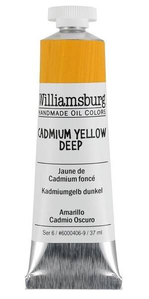 Golden Williamsburg El Yapımı Yağlı Boya 37 Ml S6 Cadmium Yellow Deep - 3