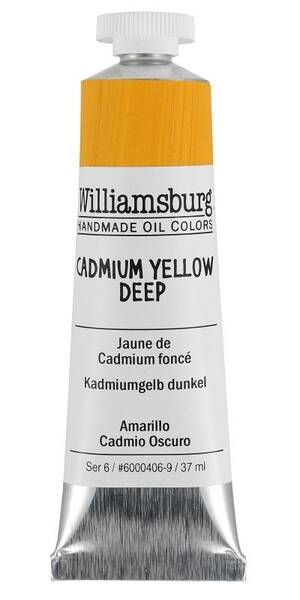 Golden Williamsburg El Yapımı Yağlı Boya 37 Ml S6 Cadmium Yellow Deep