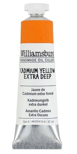 Golden Williamsburg El Yapımı Yağlı Boya 37 Ml S6 Cadmium Yellow Extra Deep