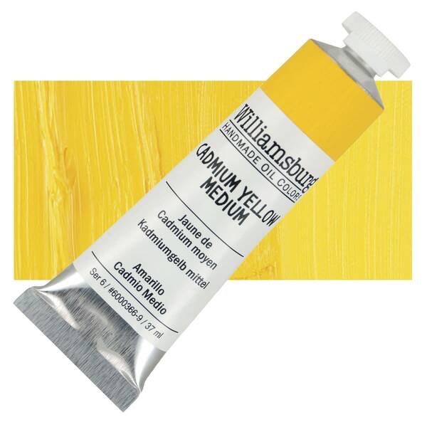 Golden Williamsburg El Yapımı Yağlı Boya 37 Ml S6 Cadmium Yellow Medium - 1