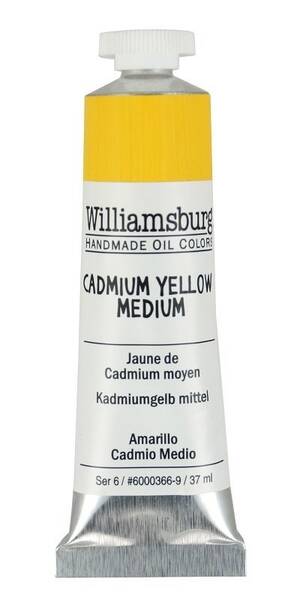 Golden Williamsburg El Yapımı Yağlı Boya 37 Ml S6 Cadmium Yellow Medium