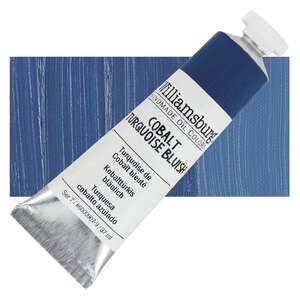 Golden Williamsburg El Yapımı Yağlı Boya 37 Ml S7 Cobalt Turquoise Bluish - Williamsburg