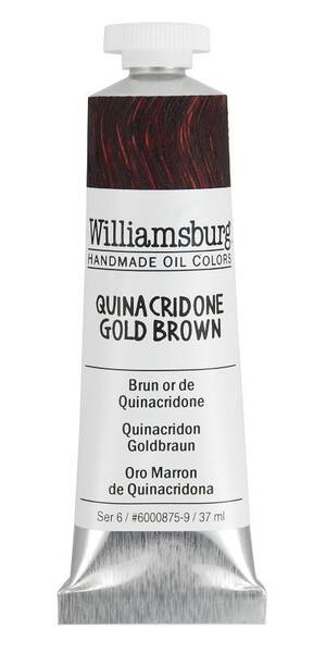 Golden Williamsburg El Yapımı Yağlı Boya 37 Ml S8 Quinacridone Gold Brown - 3