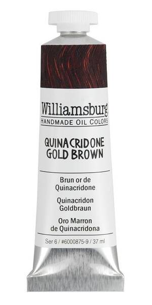Golden Williamsburg El Yapımı Yağlı Boya 37 Ml S8 Quinacridone Gold Brown