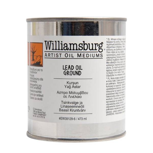 Golden Williamsburg Lead Oil Color Ground Astar 473 Ml - 1