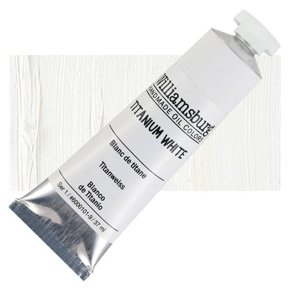 Golden Williamsburg El Yapımı Yağlı Boya 37 Ml S1 Titanium White - 1