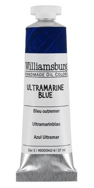 Golden Williamsburg El Yapımı Yağlı Boya 37 Ml S2 Ultramarine Blue French - 1