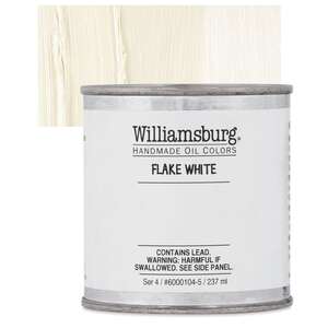 Williamsburg - Golden Williamsburg El Yapımı Yağlı Boya 237 ML Flake White