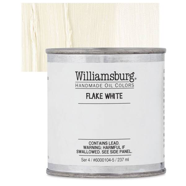 Golden Williamsburg El Yapımı Yağlı Boya 237 ML Flake White