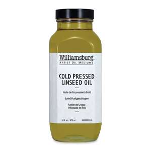 Golden Williamsburg Oil Color Medium 473 Ml Cold Pressed Linseed Oil - Williamsburg