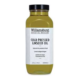 Williamsburg - Golden Williamsburg Oil Color Medium 473 Ml Cold Pressed Linseed Oil