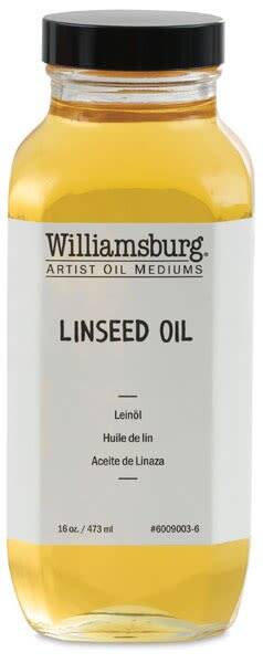 Golden Williamsburg Oil Color Medium 473 Ml Linseed Oil - 1