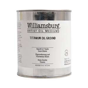 Williamsburg - Golden Williamsburg Oil Color Medium 473 Ml Titanium Oil Ground