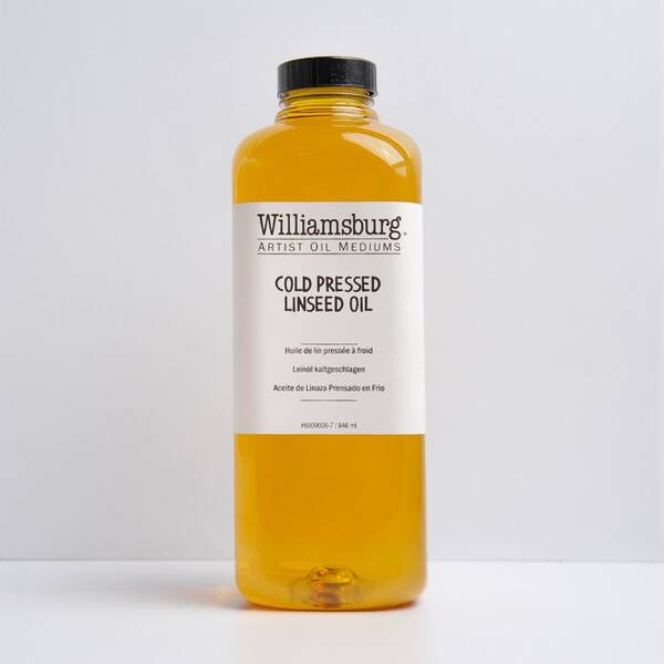 Golden Williamsburg Oil Color Medium 946 Ml Cold Pressed Linseed Oil - 1