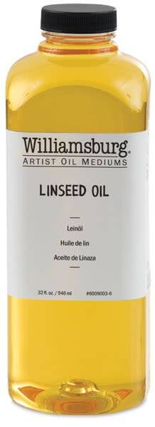 Golden Williamsburg Oil Color Medium 946 Ml Linseed Oil - 1