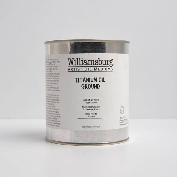 Golden Williamsburg Oil Color Medium 946 Ml Titanium Oil Ground