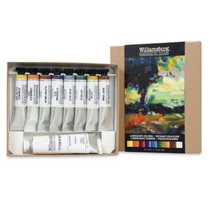 Golden Williamsburg El Yapımı Yağlı Boya Landscape Colors 9'Lu Set - Thumbnail