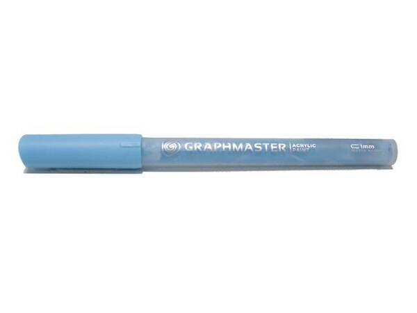Graphmaster Akrilik Marker 1mm B215 Shock Blue