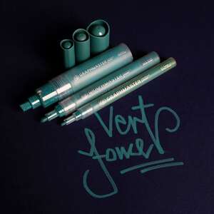 Graphmaster Akrilik Marker 1mm B754 Vert Fonce - Thumbnail