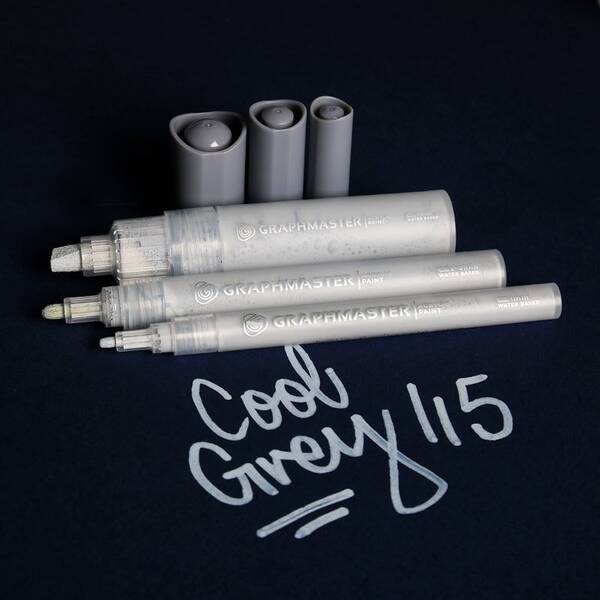Graphmaster Akrilik Marker 1mm Cool Grey 2 5