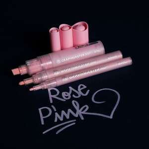 Graphmaster Akrilik Marker 1mm R504 Rose Pink - Thumbnail
