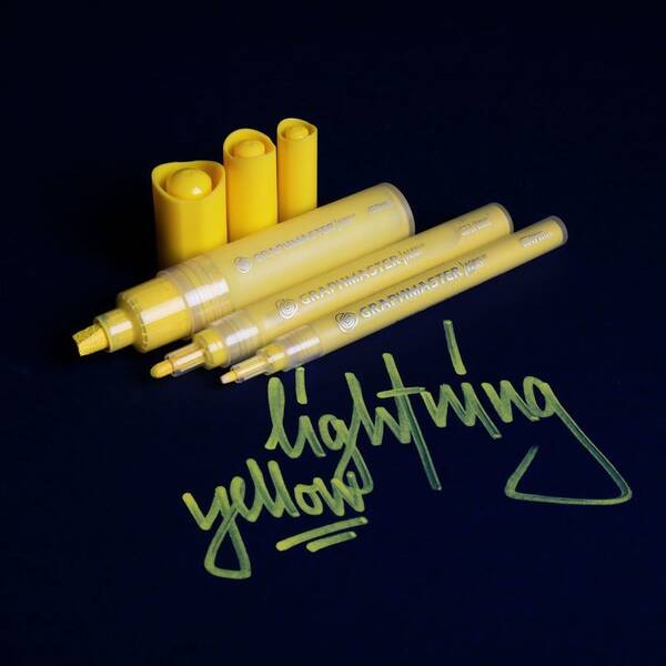 Graphmaster Akrilik Marker 1mm Y107 Lightn.Yellow