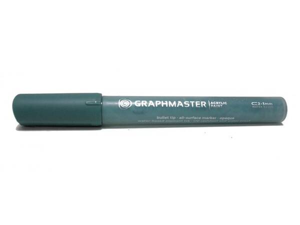 Graphmaster Akrilik Marker 2-3mm B754 Vert Fonce