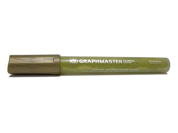 Graphmaster Akrilik Marker 2-3mm M01 Gold