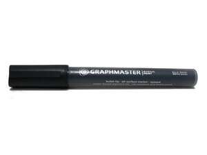 Graphmaster Akrilik Marker 2-3mm S Black - Thumbnail