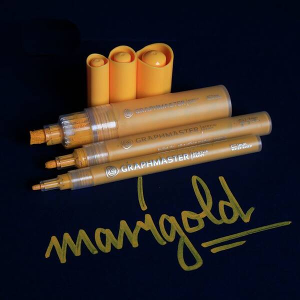 Graphmaster Akrilik Marker 2-3mm Y416 Marigold