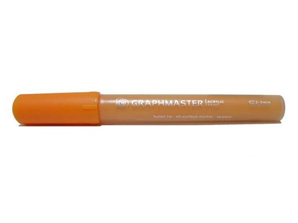 Graphmaster Akrilik Marker 2-3mm Y608 Orange