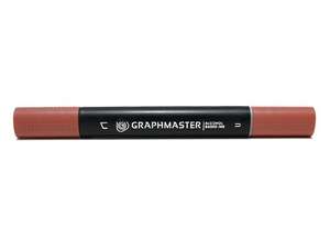 Graphmaster - Graphmaster Alkol Bazlı Marker Brick Brown