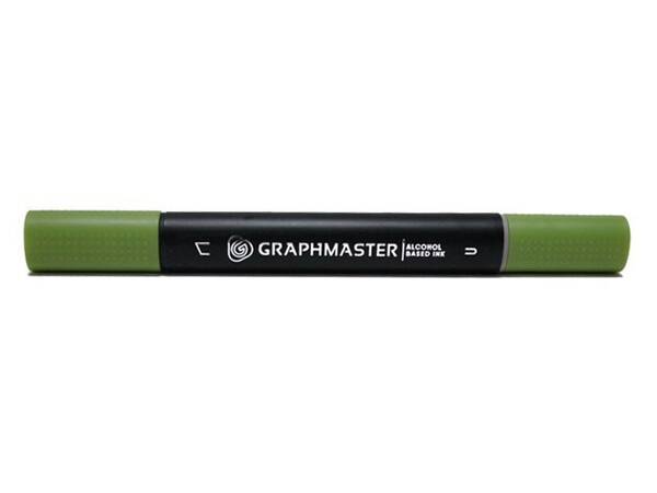 Graphmaster Alkol Bazlı Marker Bronze Green - 1