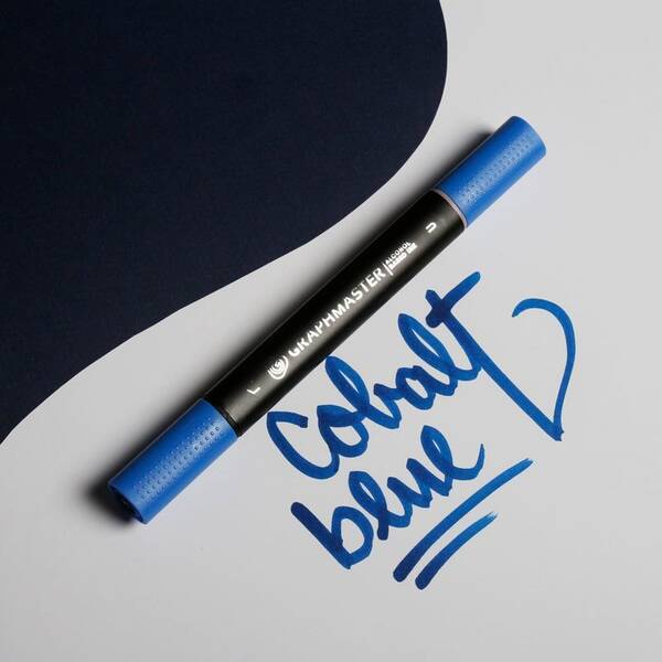 Graphmaster Alkol Bazlı Marker Cobalt Blue - 1