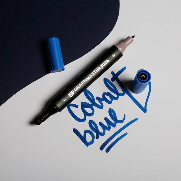 Graphmaster Alkol Bazlı Marker Cobalt Blue