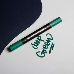 Graphmaster Alkol Bazlı Marker Deep Green - 1