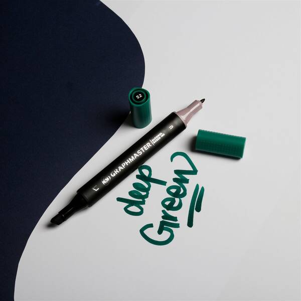 Graphmaster Alkol Bazlı Marker Deep Green - 2