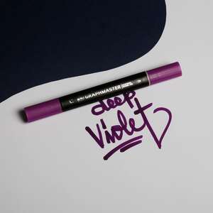 Graphmaster - Graphmaster Alkol Bazlı Marker Deep Violet