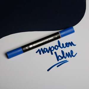 Graphmaster - Graphmaster Alkol Bazlı Marker Napoleon Blue