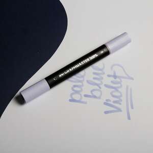 Graphmaster Alkol Bazlı Marker Pale Blue Violet - 1