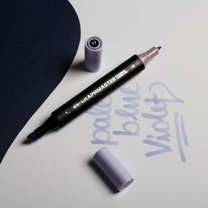 Graphmaster Alkol Bazlı Marker Pale Blue Violet - 2