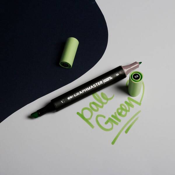 Graphmaster Alkol Bazlı Marker Pale Green - 1