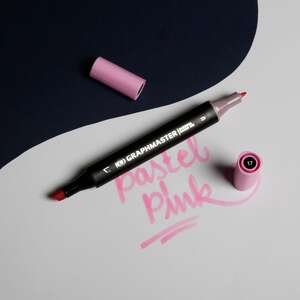 Graphmaster Alkol Bazlı Marker Pastel Pink - Thumbnail