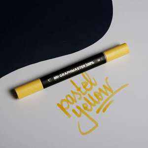 Graphmaster Alkol Bazlı Marker Pastel Yellow - Thumbnail
