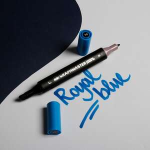 Graphmaster Alkol Bazlı Marker Royal Blue - Thumbnail